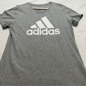 ADIDAS GREY TEE